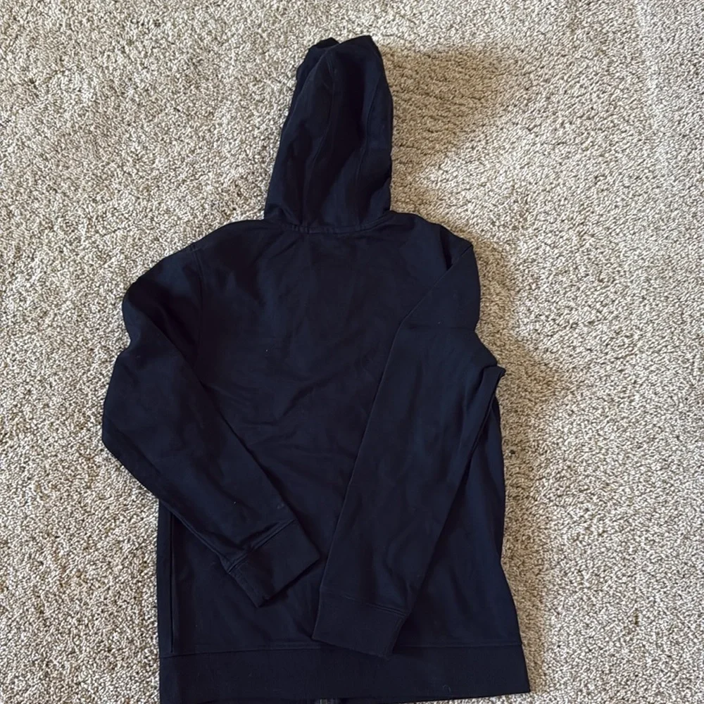 NWT Cat‎ & Jack Kids Boy Size M (8-10) Black Hooded Jacket Zip Up Casual Winter